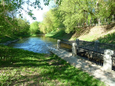 Manor Mihalkov Golovinskoye tavak, folyó Lihoborka, Moszkva Látnivalók