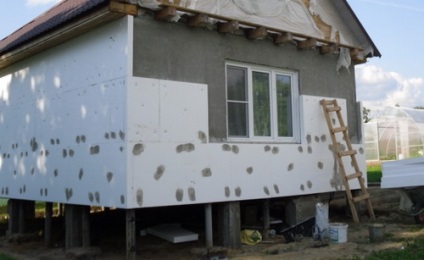 Încălzirea fațadelor cu spumă plastică - cum se poate izola în mod corespunzător fațada
