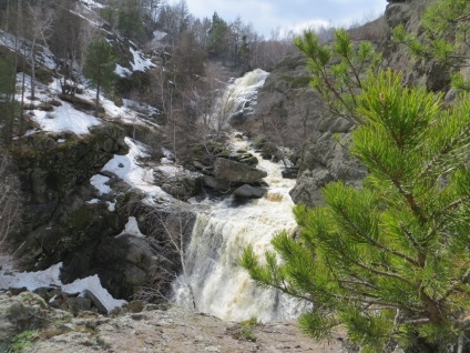 Cascada gadelsha, principalele, locuri, lângă foc