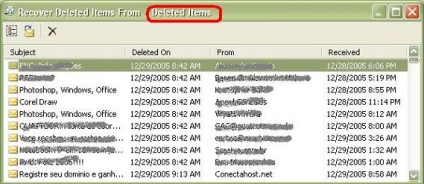 Recuperarea elementelor șterse în serverul de schimb 2003 (Partea 1)