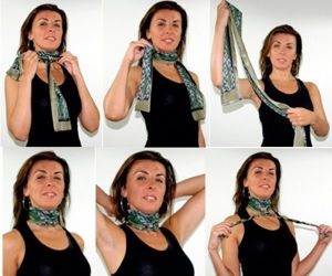 19 Moduri de a lega o eșarfă sau un șal