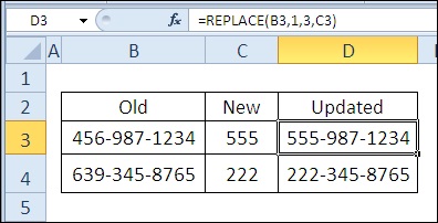 30 funcții Excel pentru 30 de zile înlocuiți (înlocuiți)