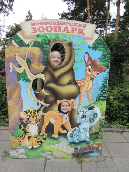 Excursie excelentă la grădina zoologică din Novosibirsk)