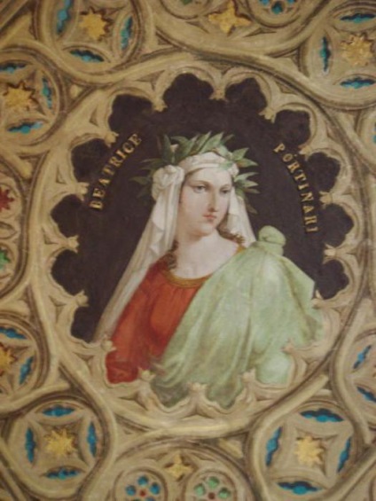 Dante Alighieri și Beatrice Portrinari