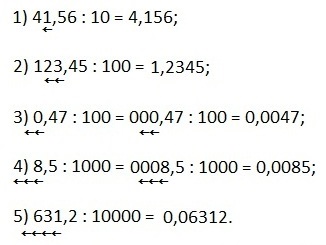 Zecimale în clasa 5, repetarea matematică