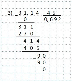 Zecimale în clasa 5, repetarea matematică