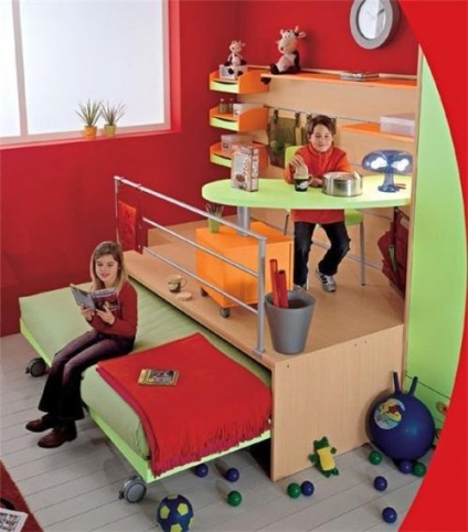 Proiectarea unui apartament cu o cameră pentru familii cu copii