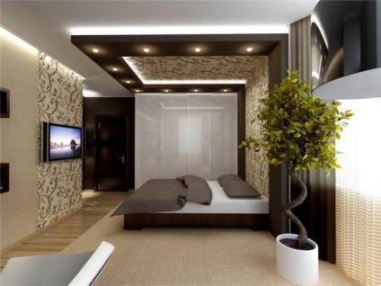 Designul dormitorului într-un stil modern - pe!