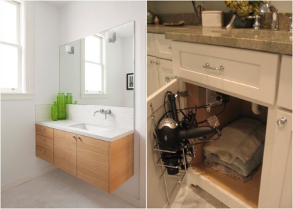 Fürdőszoba tervezés Hogyan válasszuk ki a szekrény alatt mosogató