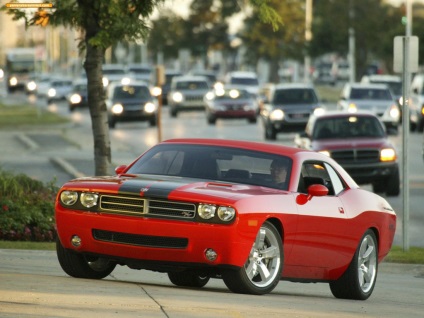 Dodge challenger történet, képek, áttekintése, jellemzőit Dodge Challenger