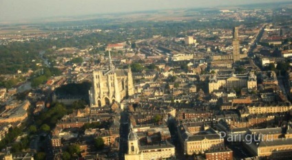 Látnivalók a város Amiens Franciaországban