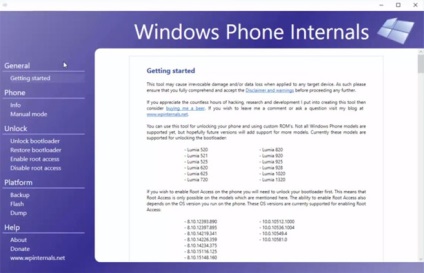 Hozzáférés a fájlrendszer a Windows Phone Windows Phone a belsõ