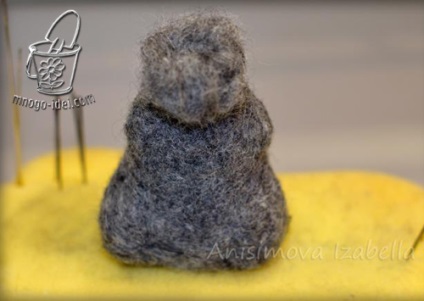 Raccoon, clasa de masterat pe felting