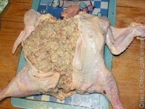 Carne de pui subțire în chilotei