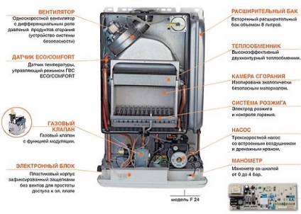 Cazanul pe gaz - caracteristici tehnice, tipurile de cazane diva, pegasus, domiproject 220 kW