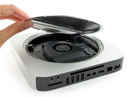 Ifixit a dezasamblat modelul junior al mac mini 2014