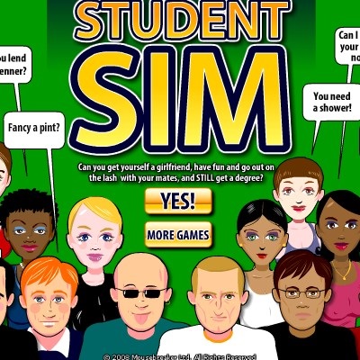 Sims játékot, hogy a szomszéd