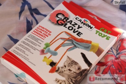 Jucărie pentru pisici mănușă nebun camon - 