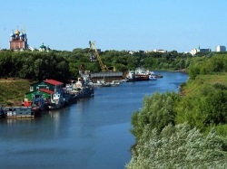 Ce fel de râu curge în orașul Ryazan