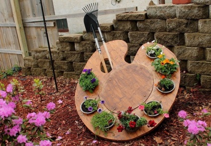 Ce artizanat să facă din placaj cu mâinile proprii pentru grădină și grădina interioară