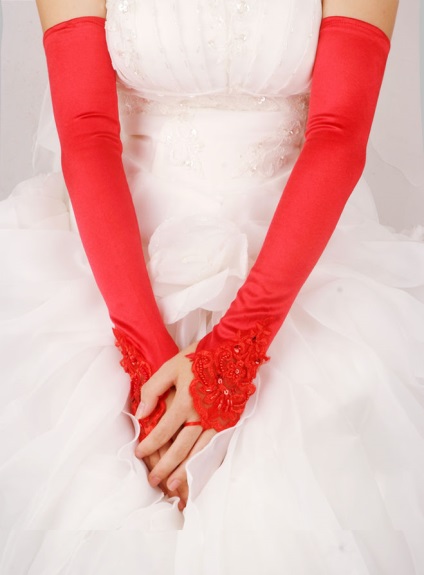 Hogyan válasszunk esküvői kesztyű menyasszonyok