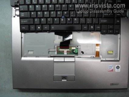 Hogyan szétszedni laptop Toshiba Tecra A10 - blogofolio újszerű Paulova