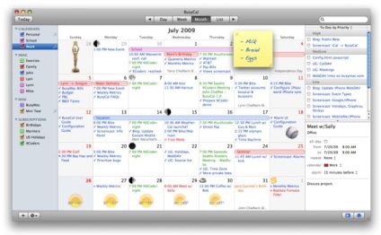 Calendar mac, justmac