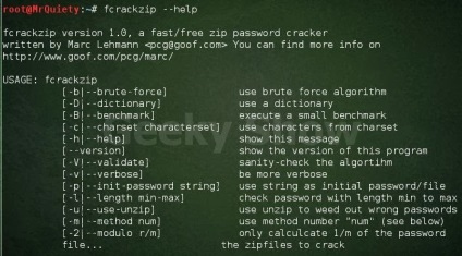 Kali linux vom selecta parola din arhiva cu fcrackzip - curent - vorbim despre linux, joomla