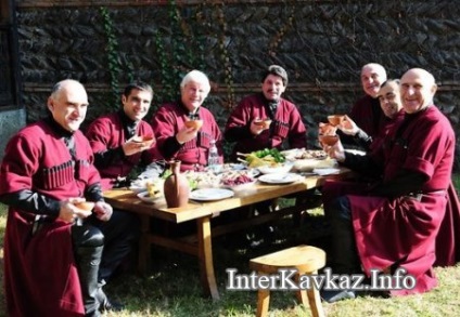 Cafea bucătăria caucaziană și sărbătoarea - caucazul ospitalier