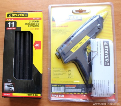 Adezivi pentru repararea barelor de protecție cu pistol de lipire