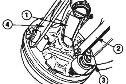 Designul suspensiei spate a modelului Ford Mondeo