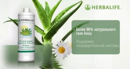 Aloe Herbalife concentrat, recenzii