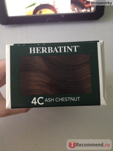 Culoarea părului fără amoniac herbatint gel de păr permanent pe bază de plante