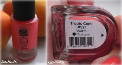 Creative coral sau lac de unghii culoarea # 521 tropic comentarii coral