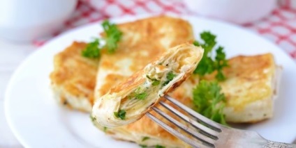 Pâine Pita cu brânză într-o tigaie - rețete simple pentru fiecare gust