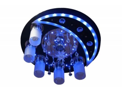 Candelabre LED cu panou de control foto, plusuri și minusuri, caracteristici