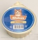 Maks `s - maxs conserve pentru pisici (cu vânat și ficat)