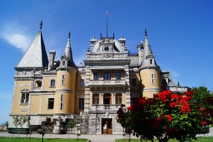 Palatul Massandra - fotografie, parc, cum se ajunge