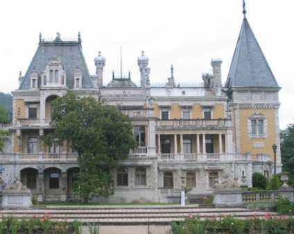 Palatul Massandra (Crimeea, Yalta) fotografie cum să ajung acolo, turist în Rusia