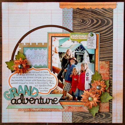 Materiale pentru scrapbooking, scrapbooking pe