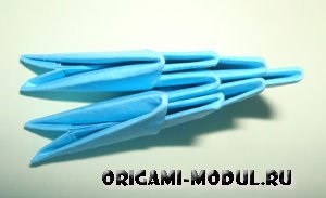 Modular diagrama bunicului înghețului origami