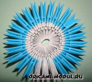 Modular diagrama bunicului înghețului origami