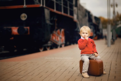 O excursie plictisitoare sau un copil pe un tren