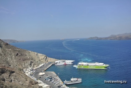 Într-o zi pe insula Santorini