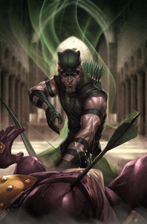 Oliver Queen - Zöld Nyíl - származó képregények DC Comics