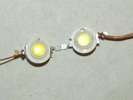 Ellentétben LED-ek 1 W és 3 W