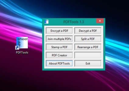 PDF Tools - megosztani, és gyűjtsük össze a pdf dokumentum