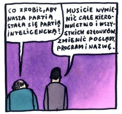 Traducere - caricatură străină (polonă)