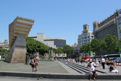 Plaza Catalunya Barcelona 1