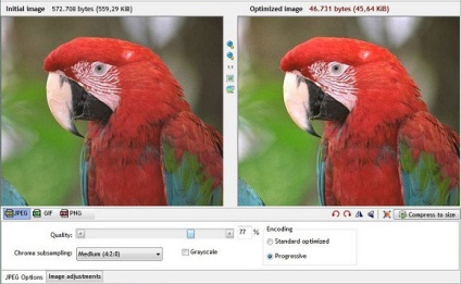 Hasznos eszközök optimalizálása képeket a weben
